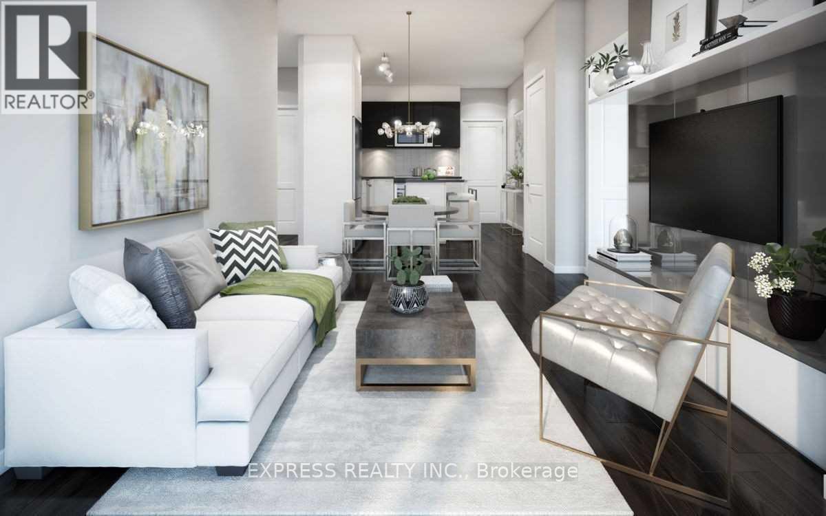 225 - 100 Eagle Rock Way, Vaughan, ON - Indoor Photo Showing Living Room