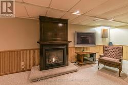 Gas Fireplace for cozy nights -