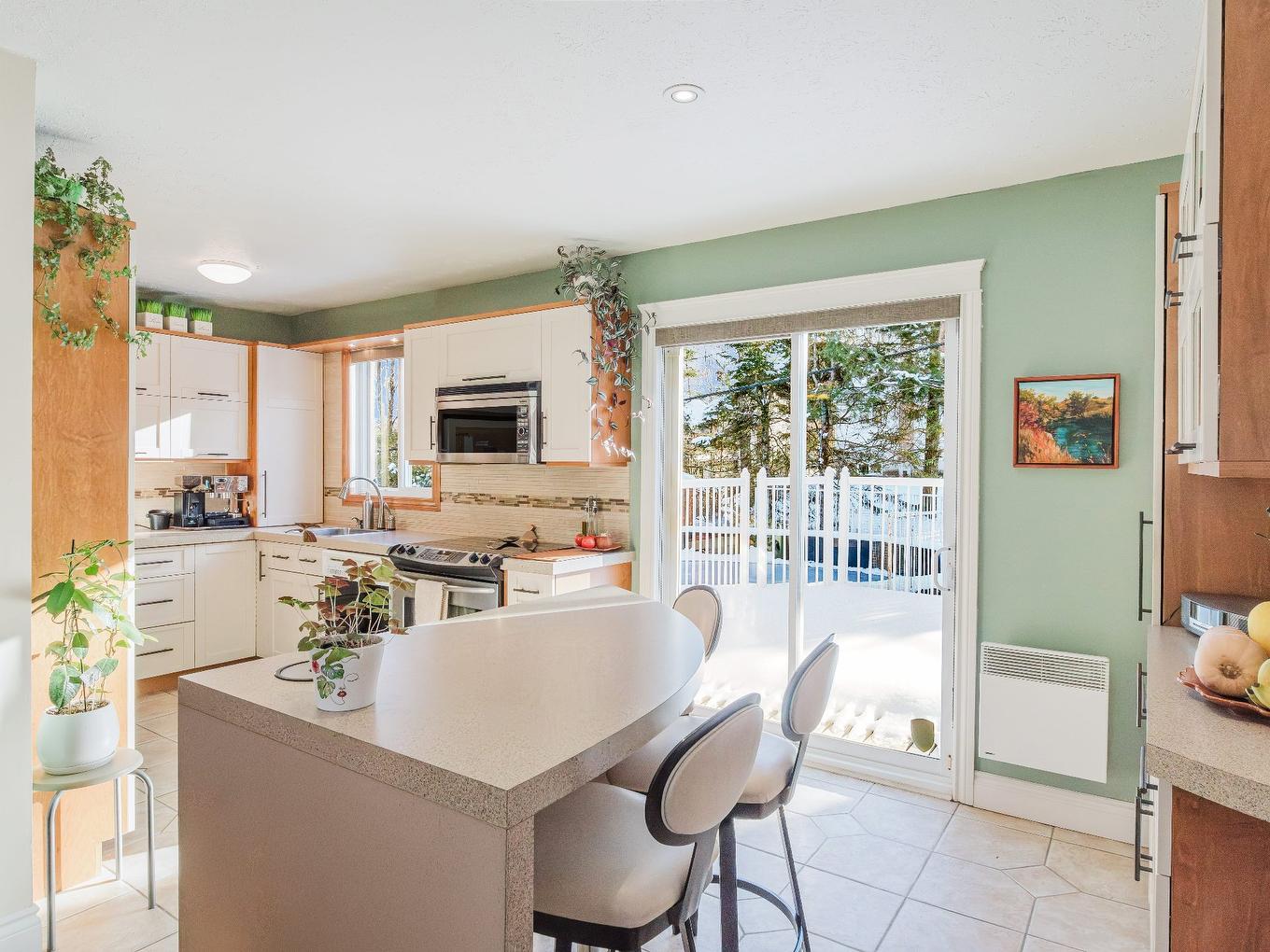 Kitchen - 4440 Rue Barrette, Sherbrooke (Les Nations), QC - Indoor Photo Showing Other Room