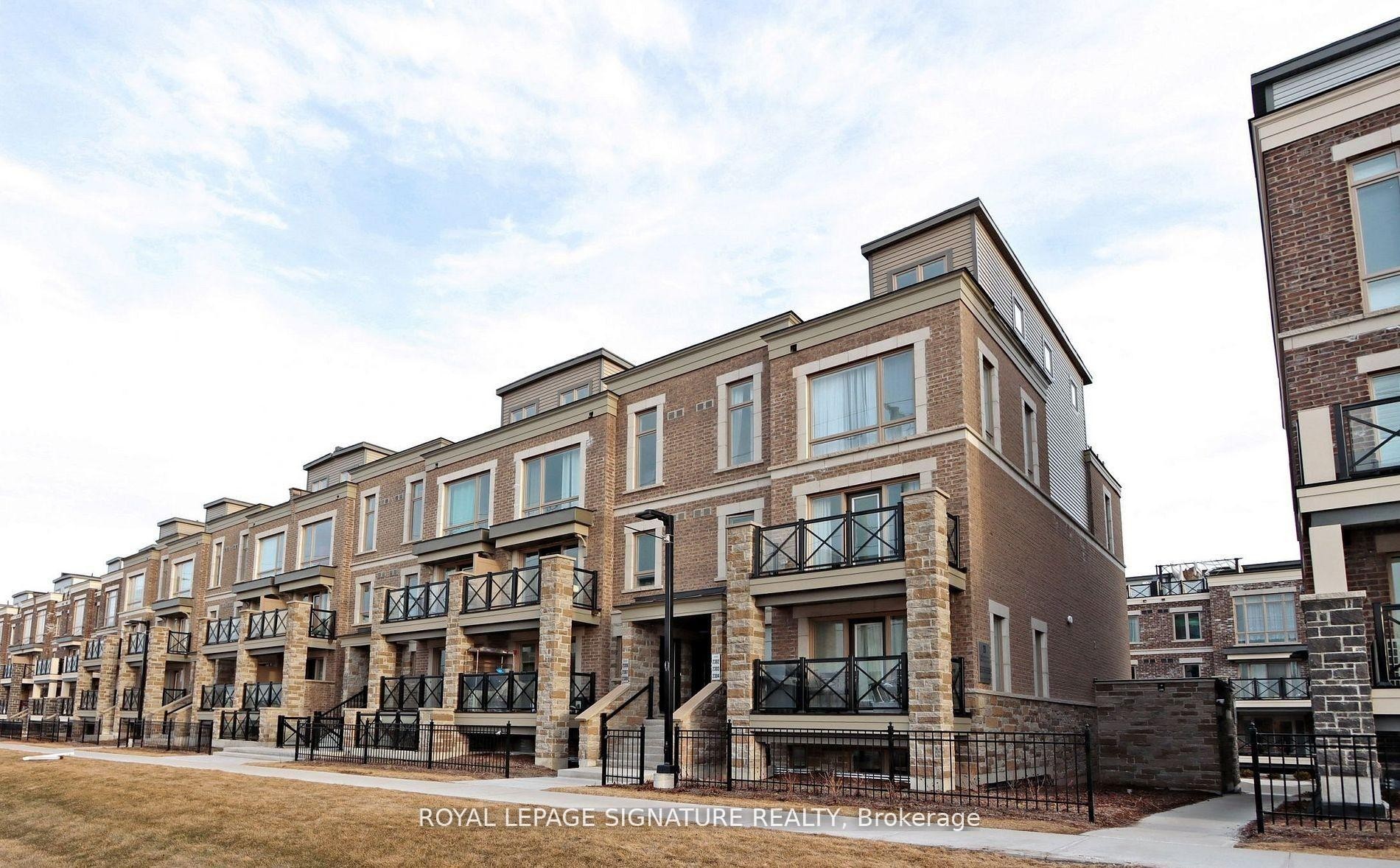2324-20 Westmeath Lane, Markham, ON - Outdoor With Balcony With Facade