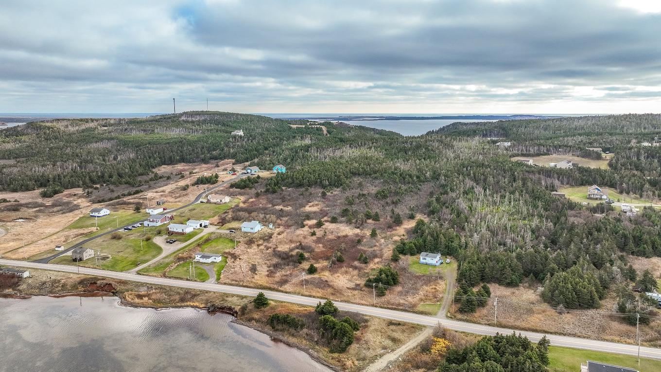 Photo aérienne - Ch. Principal, Grosse-Île, QC