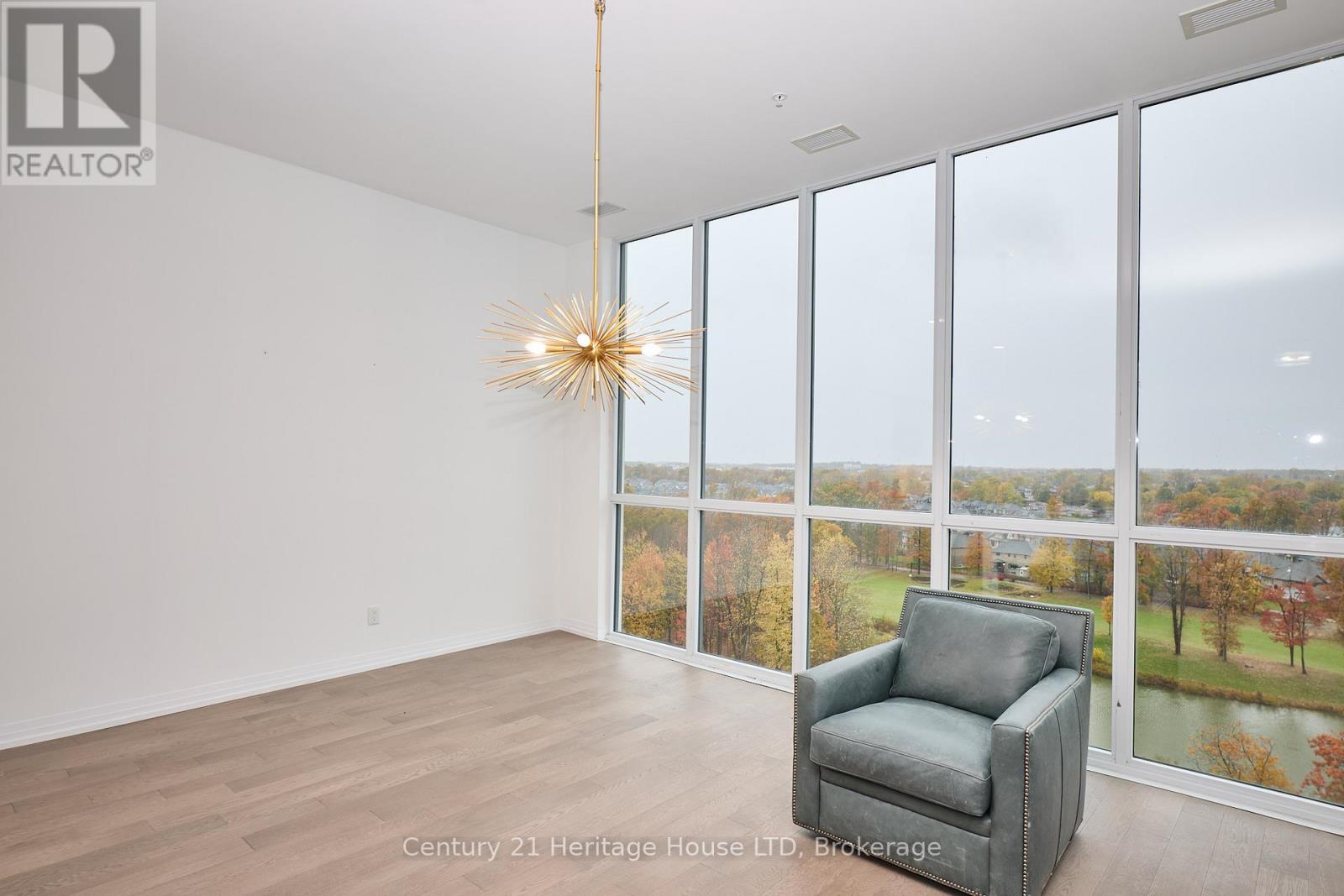 dining room view (pond) - 1001 - 7711 Green Vista Gate, Niagara Falls (Oldfield), ON - Indoor Photo Showing Other Room