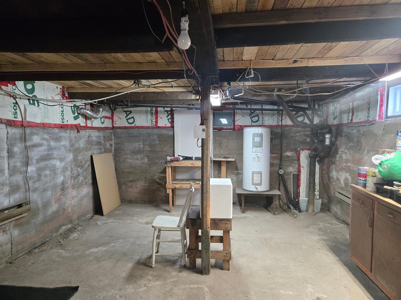 Basement - 454 Rue Labrecque, Saint-Honoré-De-Shenley, QC - Indoor Photo Showing Basement