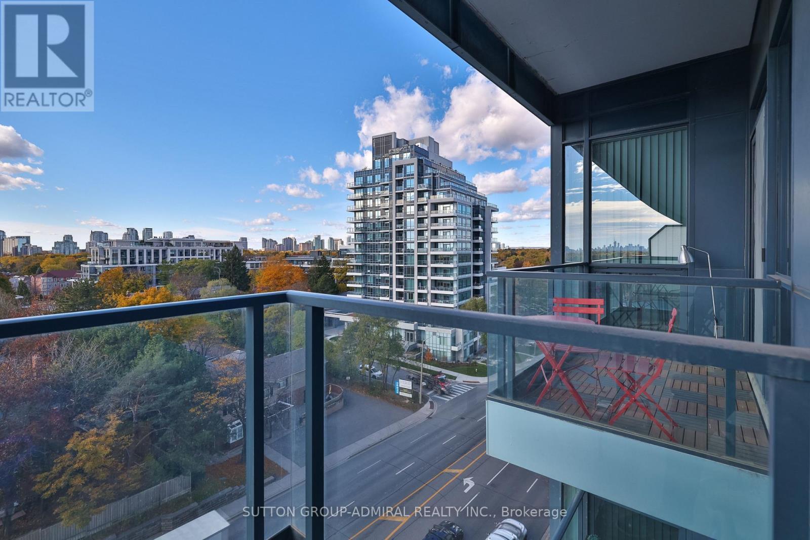 715 - 2885 Bayview Avenue, Toronto, ON - Outdoor With Balcony With View With Exterior