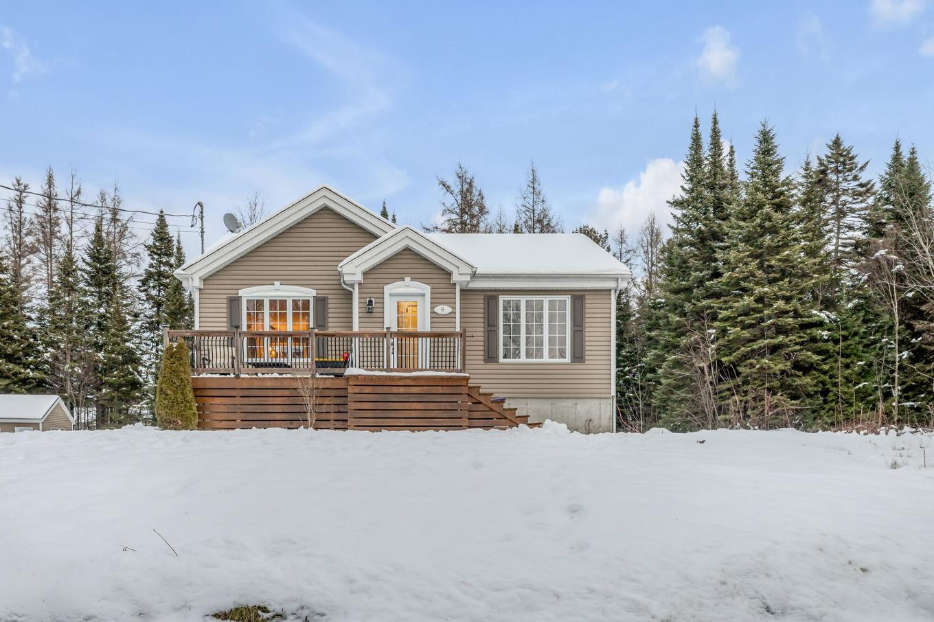 Frontage - 8 Rue Kiley, Shannon, QC - Outdoor With Deck Patio Veranda