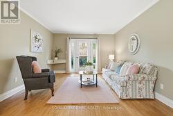 Doors to backyard patio -