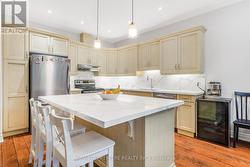 Stainless Appliances and large isl -