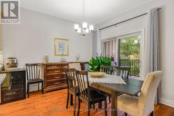 Dining area and Balcony -