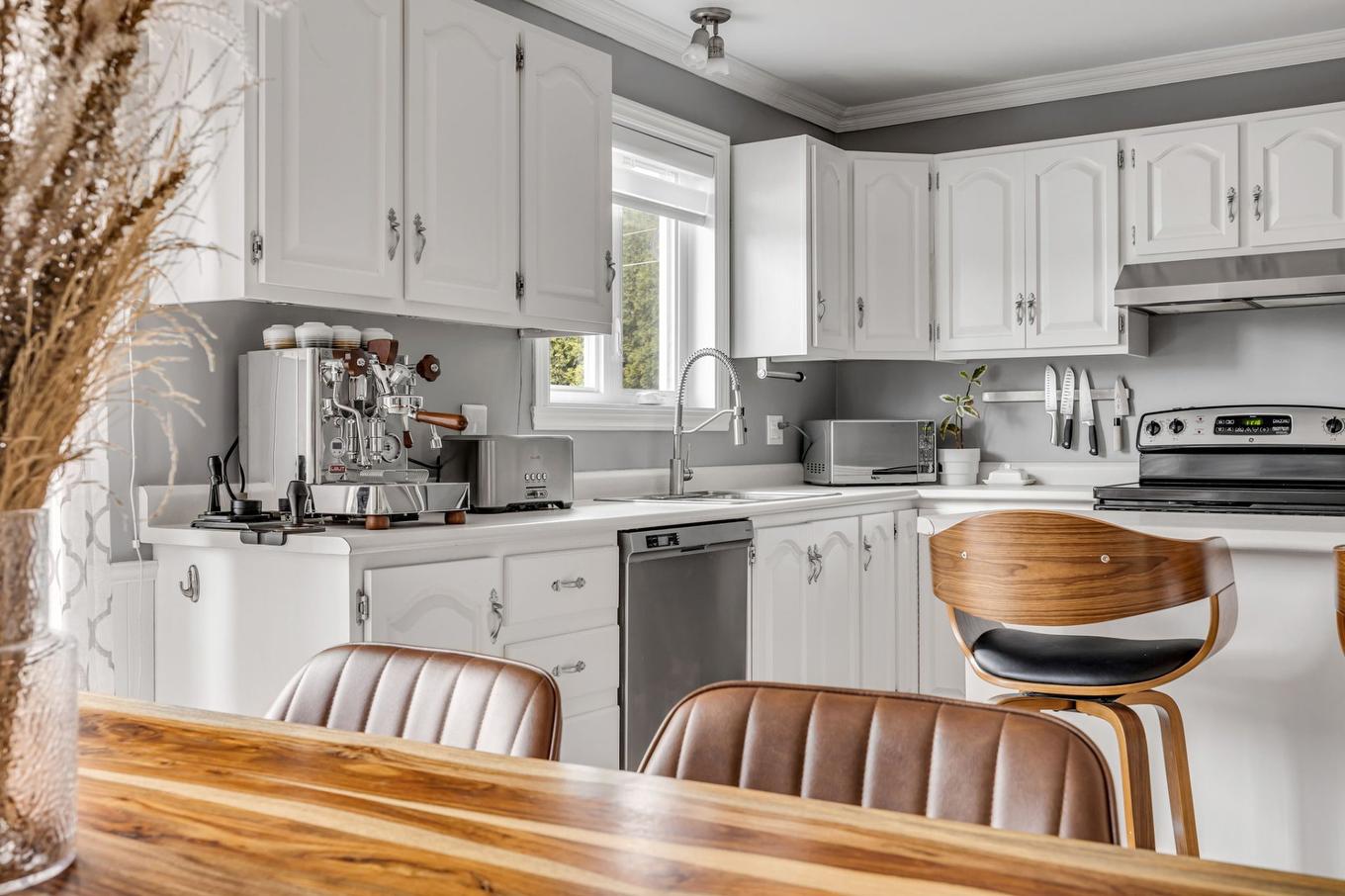 Kitchen - 206 Rue Samson, Québec (Les Rivières), QC - Indoor Photo Showing Kitchen