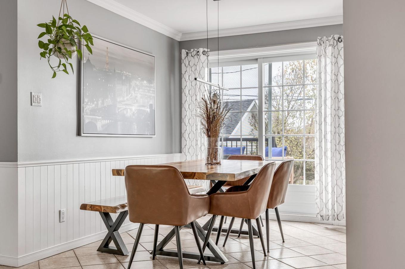 Dining room - 206 Rue Samson, Québec (Les Rivières), QC - Indoor Photo Showing Dining Room