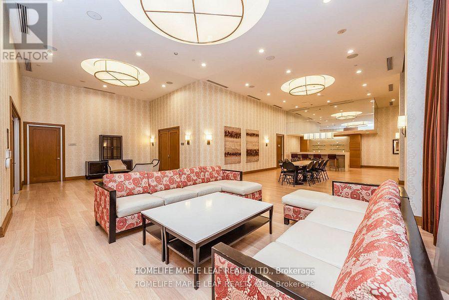 1202 - 100 Harrison Garden Boulevard, Toronto, ON - Indoor Photo Showing Living Room