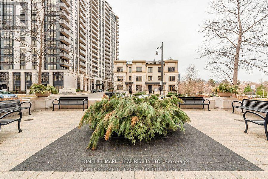 1202 - 100 Harrison Garden Boulevard, Toronto, ON - Outdoor With Balcony With Facade