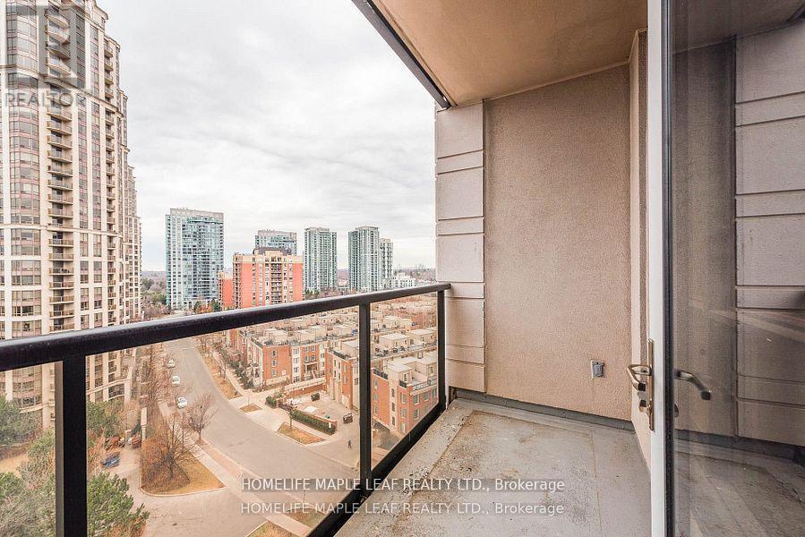 1202 - 100 Harrison Garden Boulevard, Toronto, ON - Outdoor With Balcony With Exterior