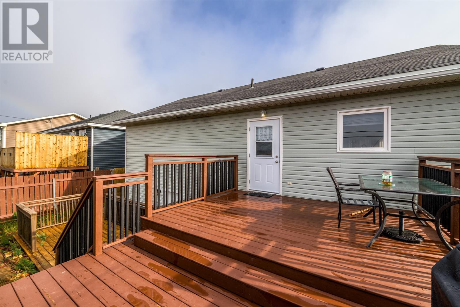 72 Brougham Drive, Paradise, NL - Outdoor With Deck Patio Veranda With Exterior