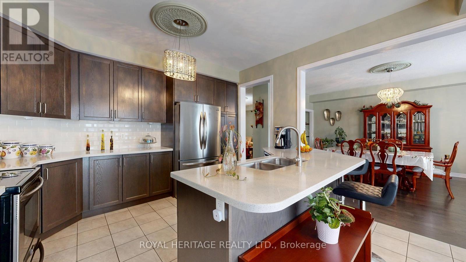 Kitchen with custom island - 976 Avery Avenue, Peterborough (Monaghan Ward 2), ON - Indoor Photo Showing Kitchen With Double Sink With Upgraded Kitchen