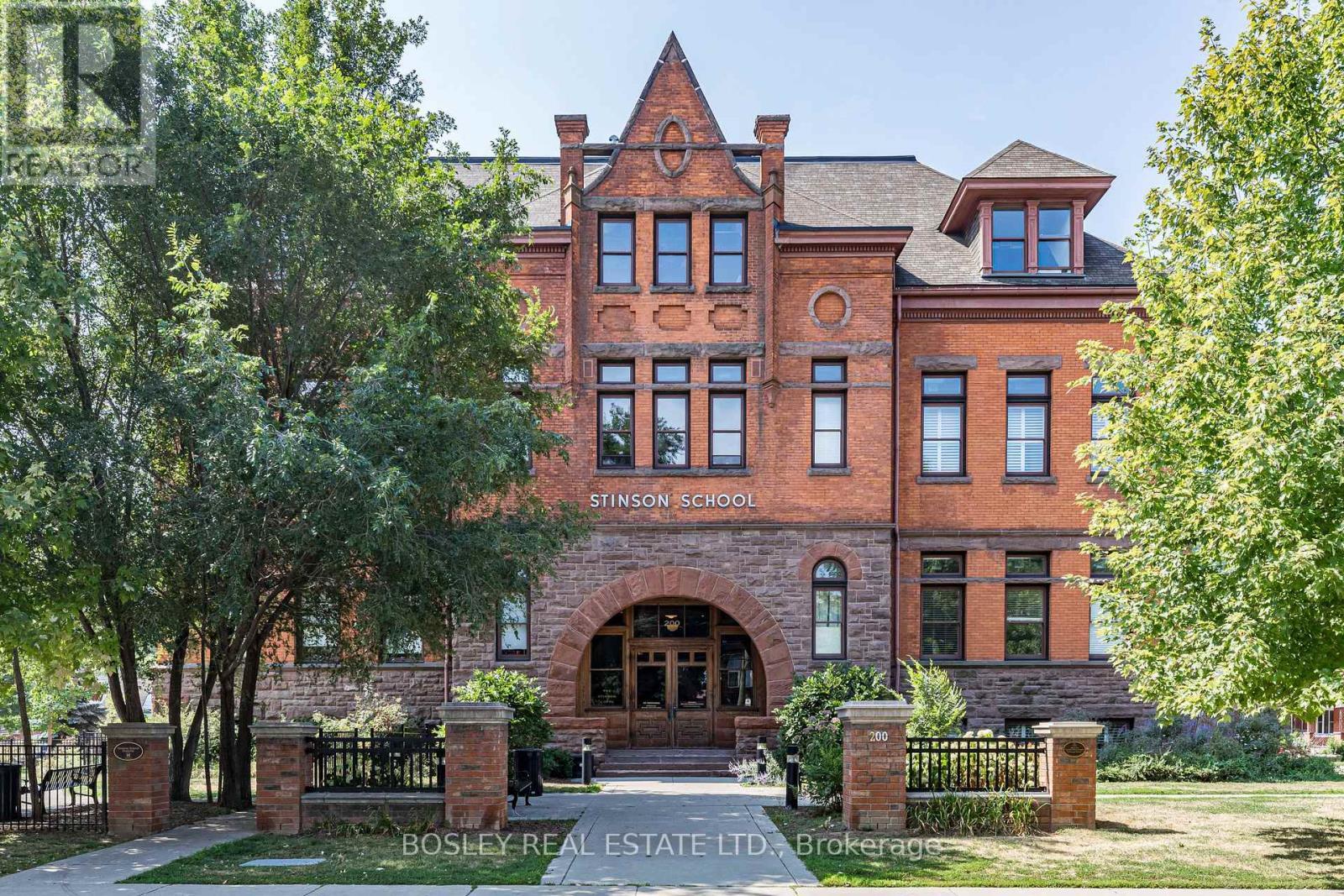 217 - 200 Stinson Street, Hamilton, ON - Outdoor With Facade