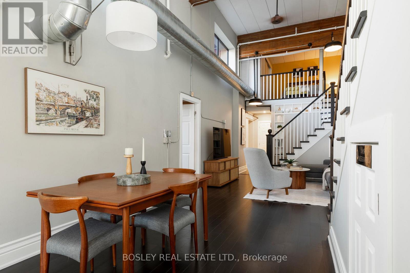 217 - 200 Stinson Street, Hamilton, ON - Indoor Photo Showing Dining Room