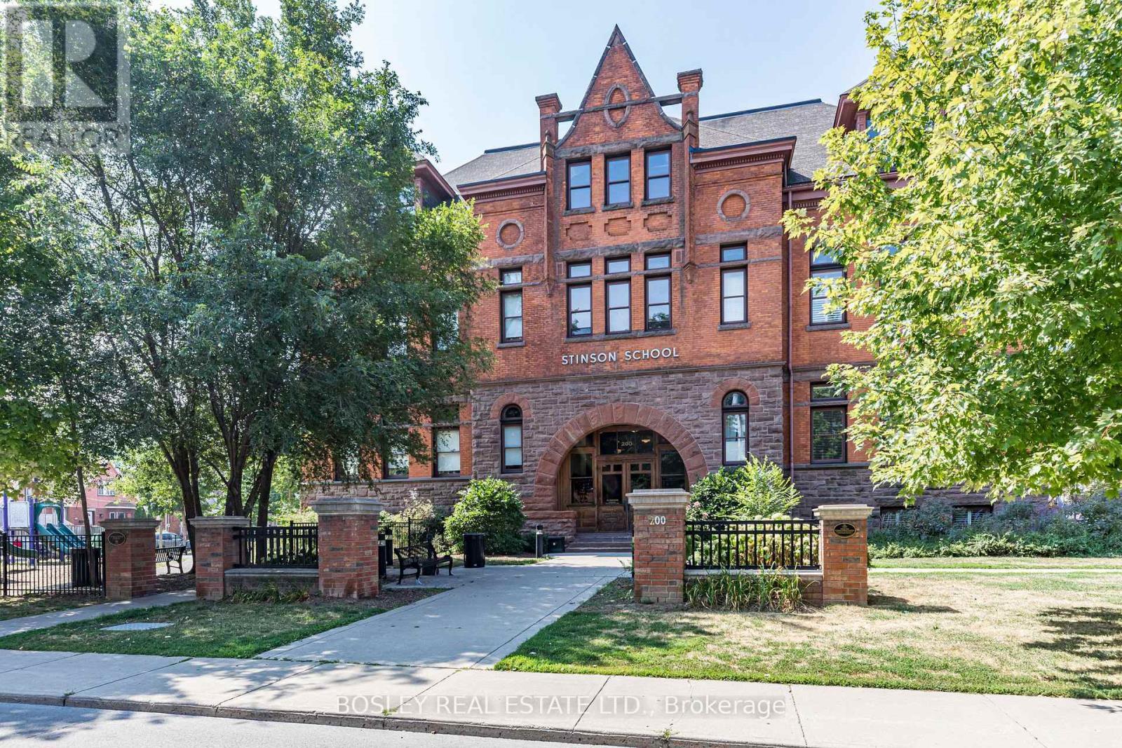 217 - 200 Stinson Street, Hamilton, ON - Outdoor With Facade