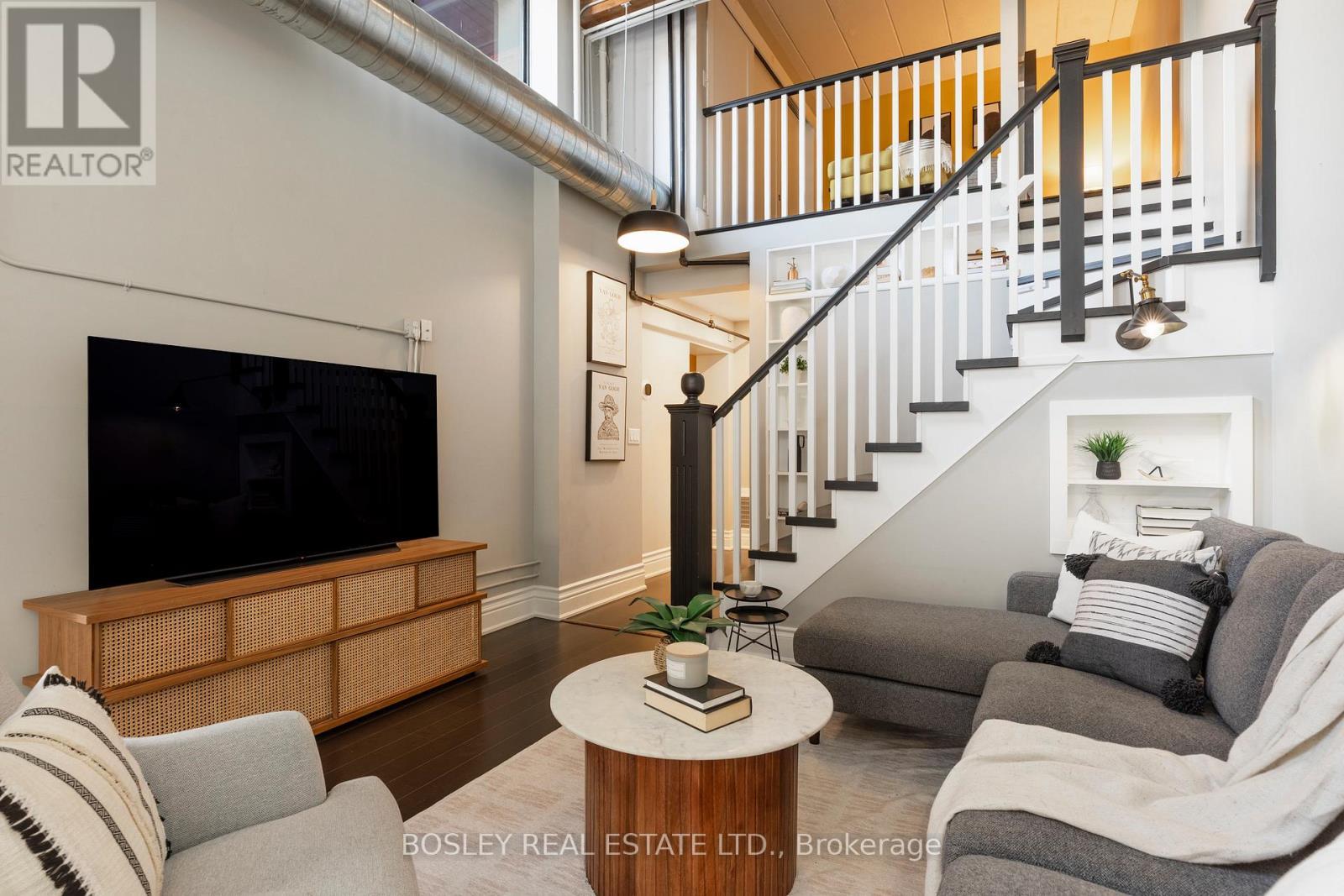217 - 200 Stinson Street, Hamilton, ON - Indoor Photo Showing Living Room
