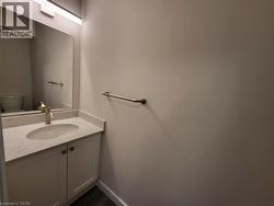 Bathroom with vanity and toilet -