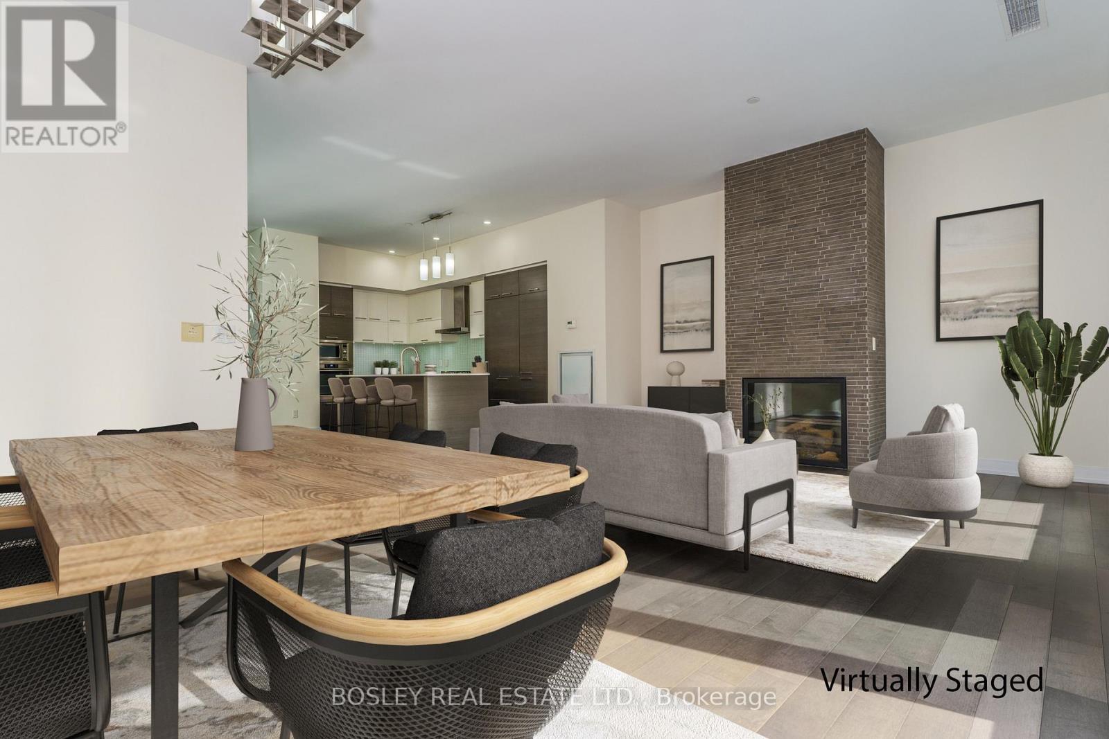 Ph1203 - 55 Front Street E, Toronto, ON - Indoor With Fireplace