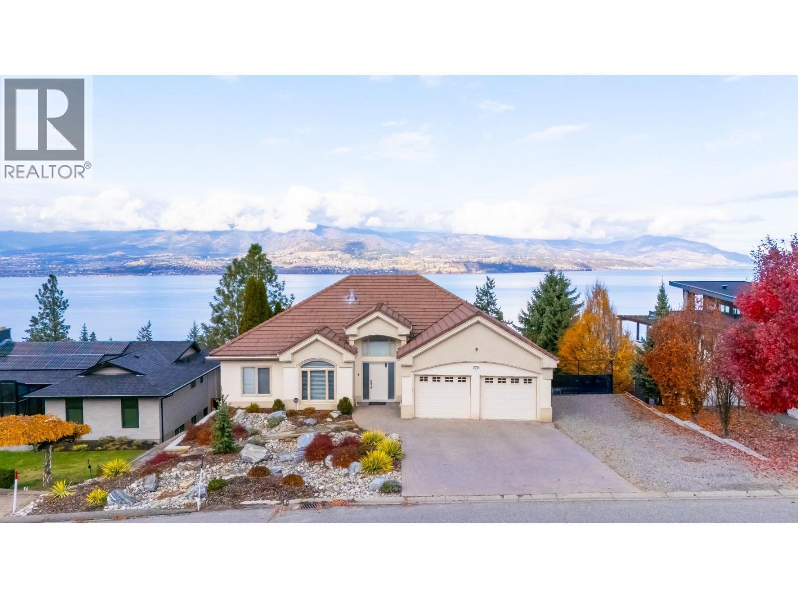 378 Okaview Road, Kelowna, BC - Outdoor With Body Of Water
