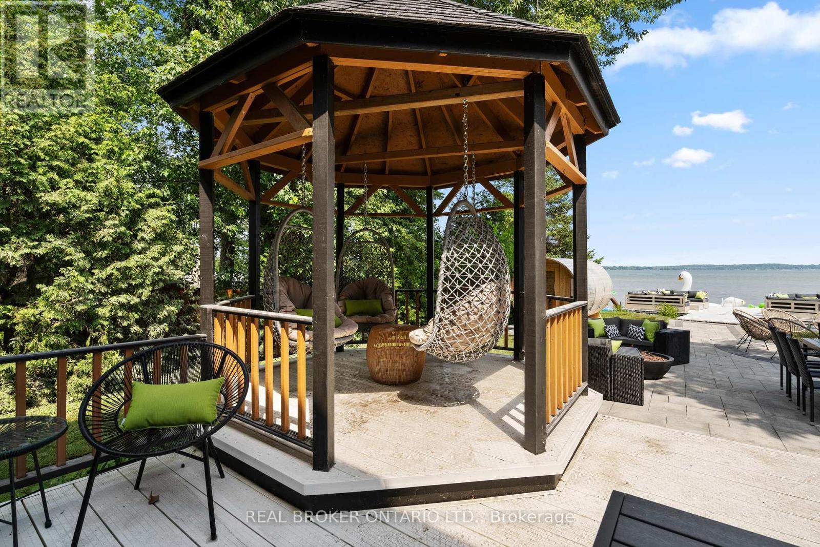 943 Barry Avenue, Innisfil, ON - Outdoor With Body Of Water With Deck Patio Veranda With Exterior