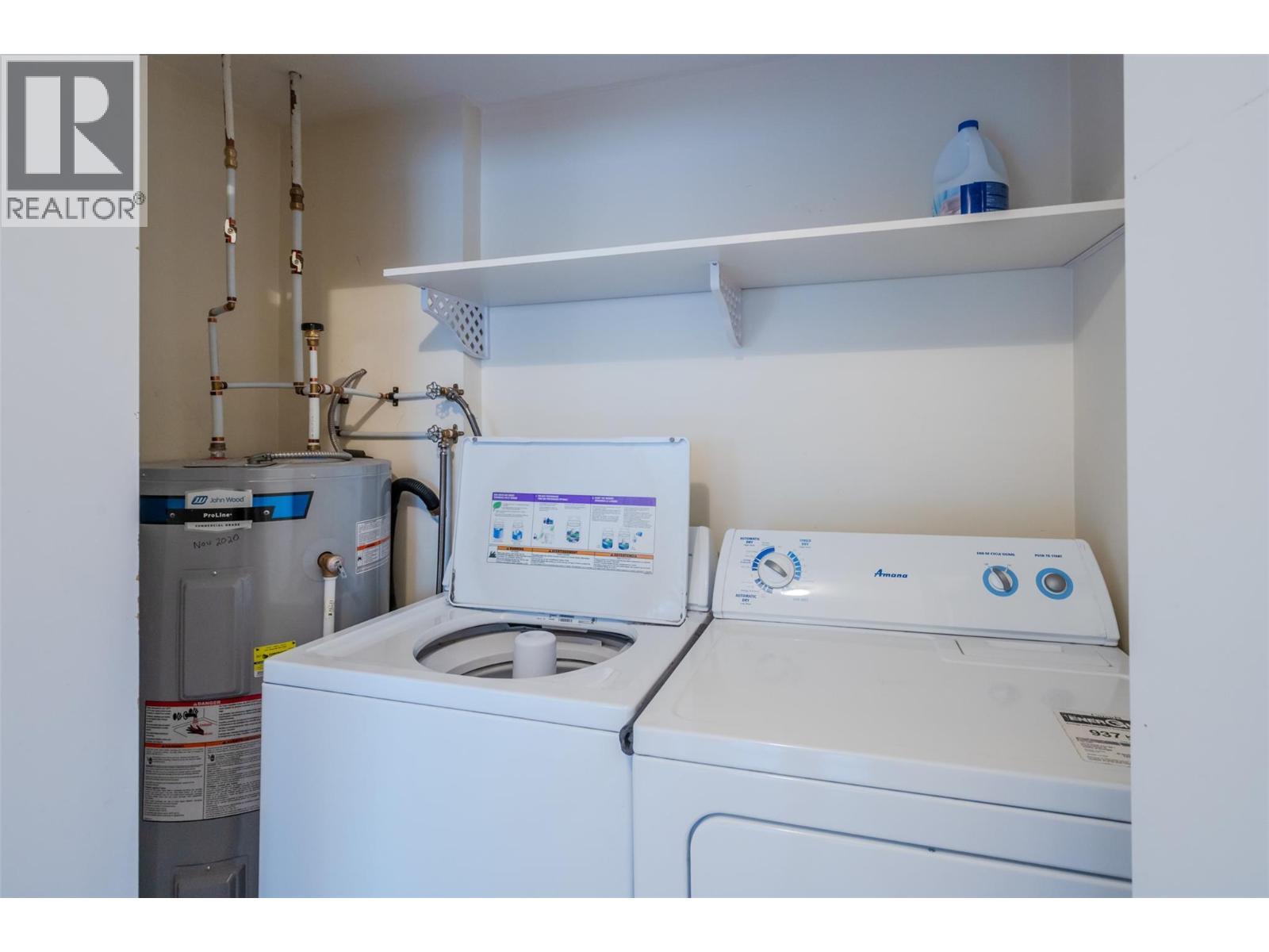 3426 Hemlock Street Unit# 109, Penticton, BC - Indoor Photo Showing Laundry Room