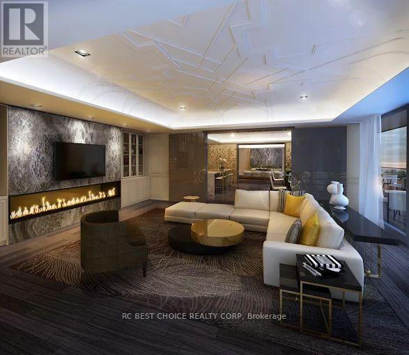 708 - 88 Cumberland Street, Toronto, ON - Indoor With Fireplace