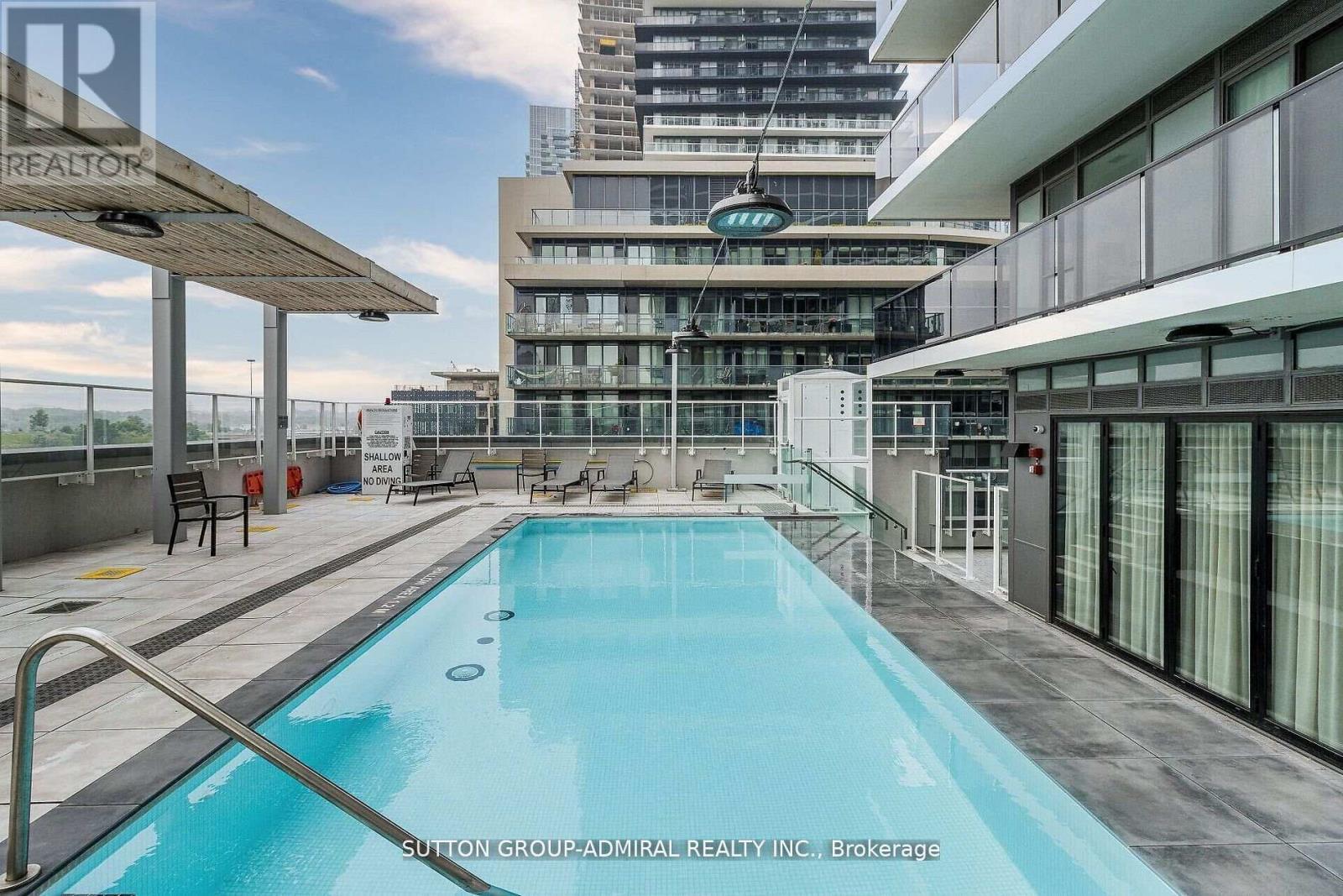 1704 - 70 Annie Craig Drive, Toronto, ON - Outdoor With In Ground Pool
