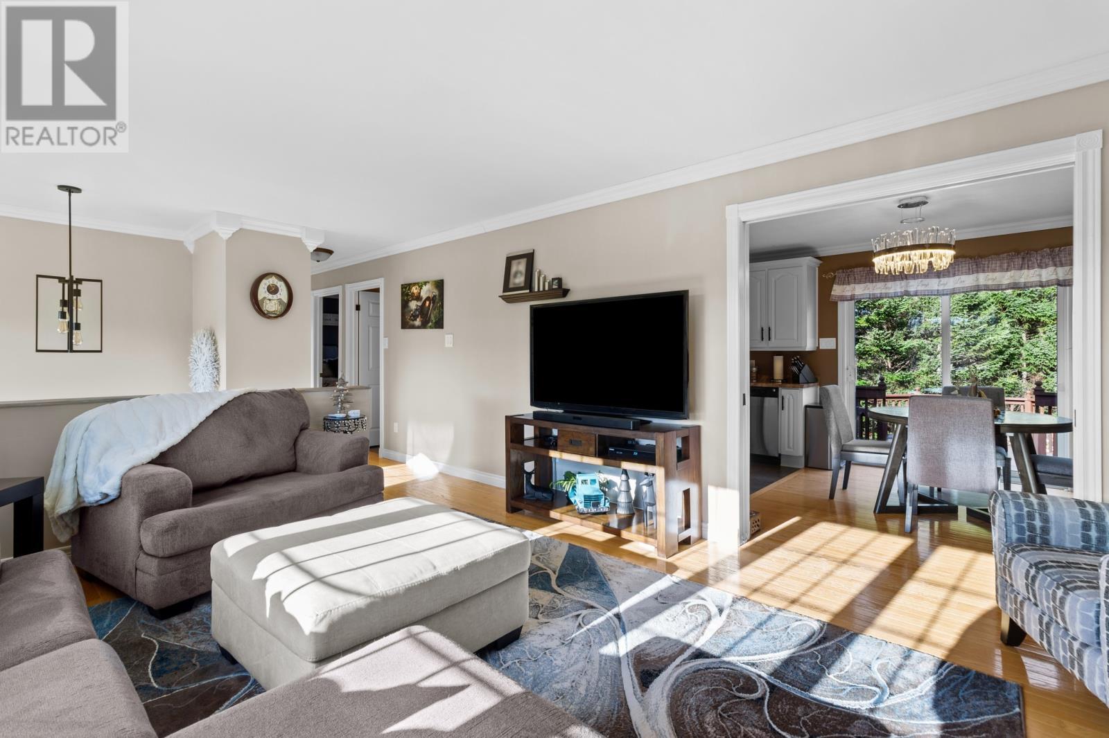 18 Shaheen Crescent, Come By Chance, NL - Indoor Photo Showing Living Room