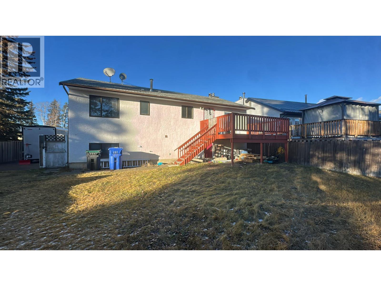 116 Birch Avenue, Tumbler Ridge, BC - Outdoor With Deck Patio Veranda