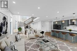 Living Room Virtually Staged -