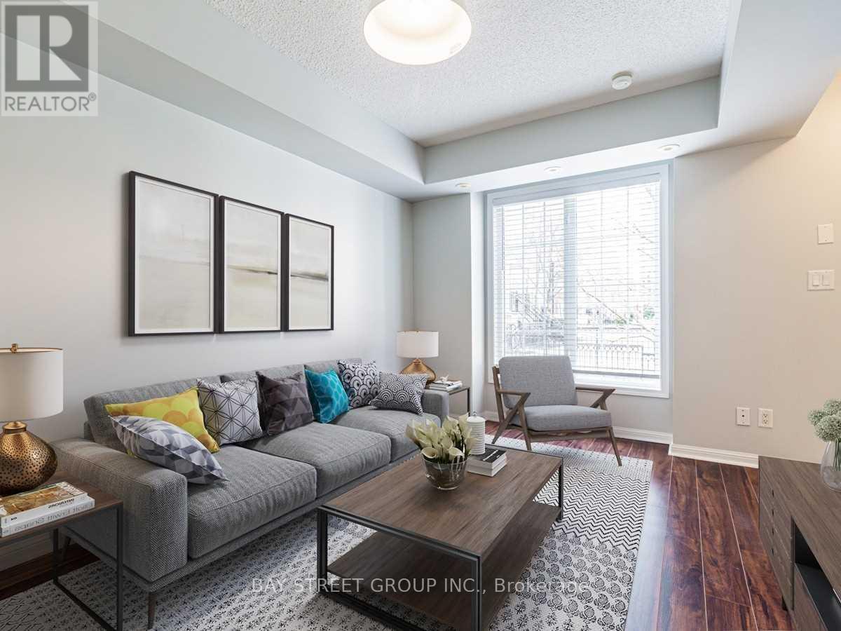 703 - 5 Everson Drive, Toronto, ON - Indoor Photo Showing Living Room