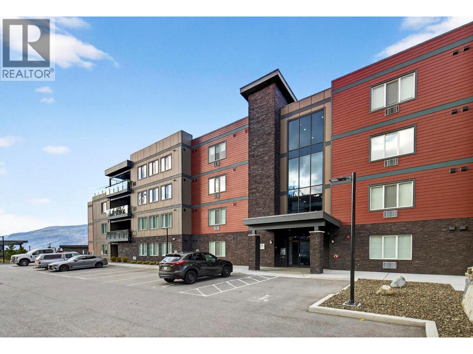 3434 Mckinley Beach Drive Unit# 408, Kelowna, BC - Outdoor With Facade