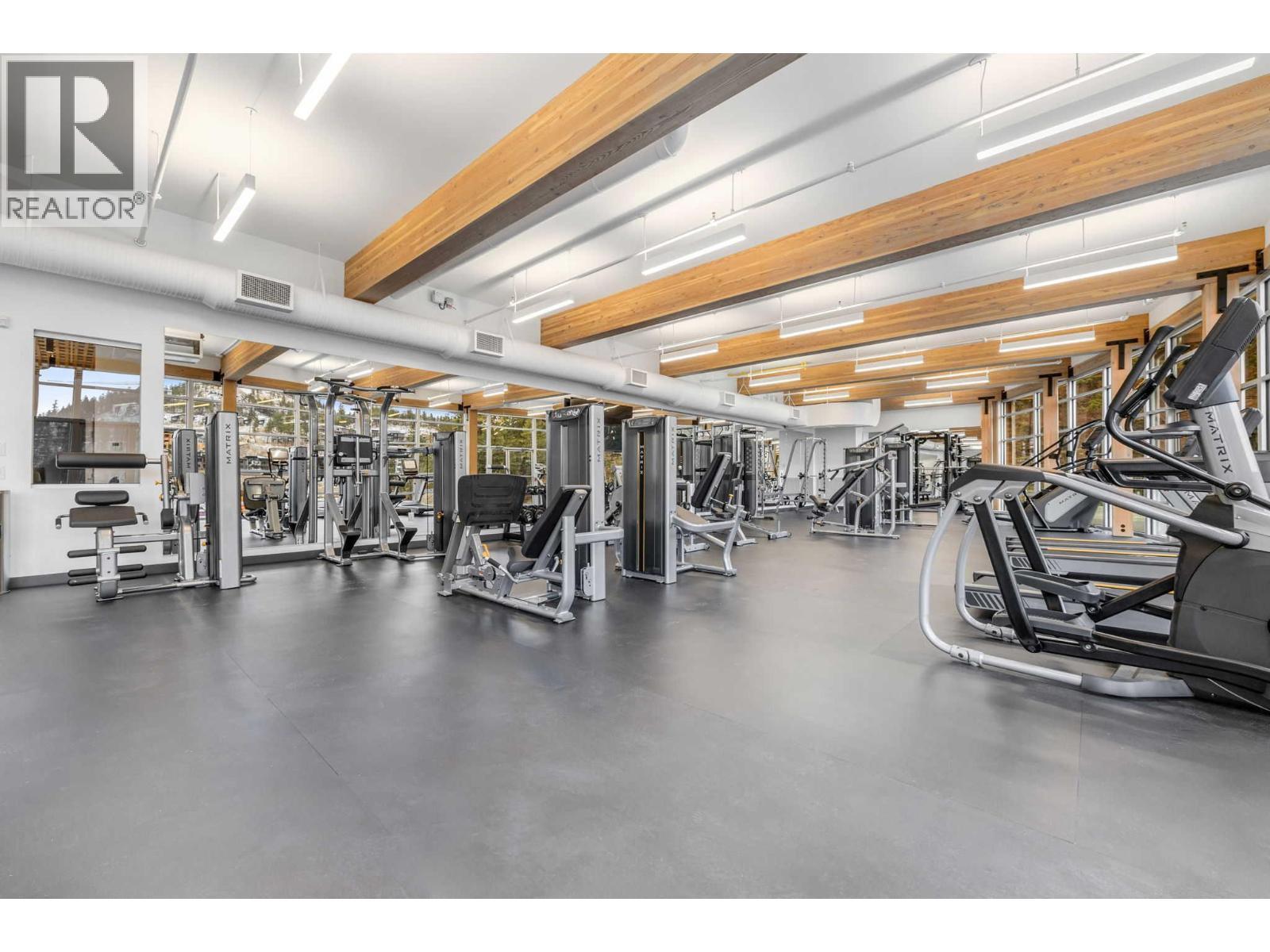 3434 Mckinley Beach Drive Unit# 408, Kelowna, BC - Indoor Photo Showing Gym Room