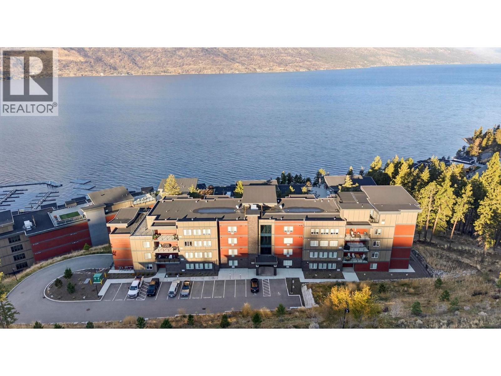 3434 Mckinley Beach Drive Unit# 408, Kelowna, BC - Outdoor With Body Of Water With View
