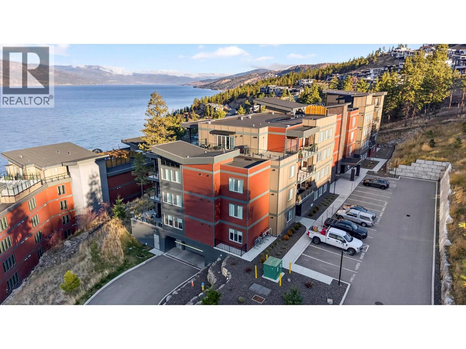 3434 Mckinley Beach Drive Unit# 408, Kelowna, BC - Outdoor With Body Of Water