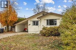 Front of the House - carport -