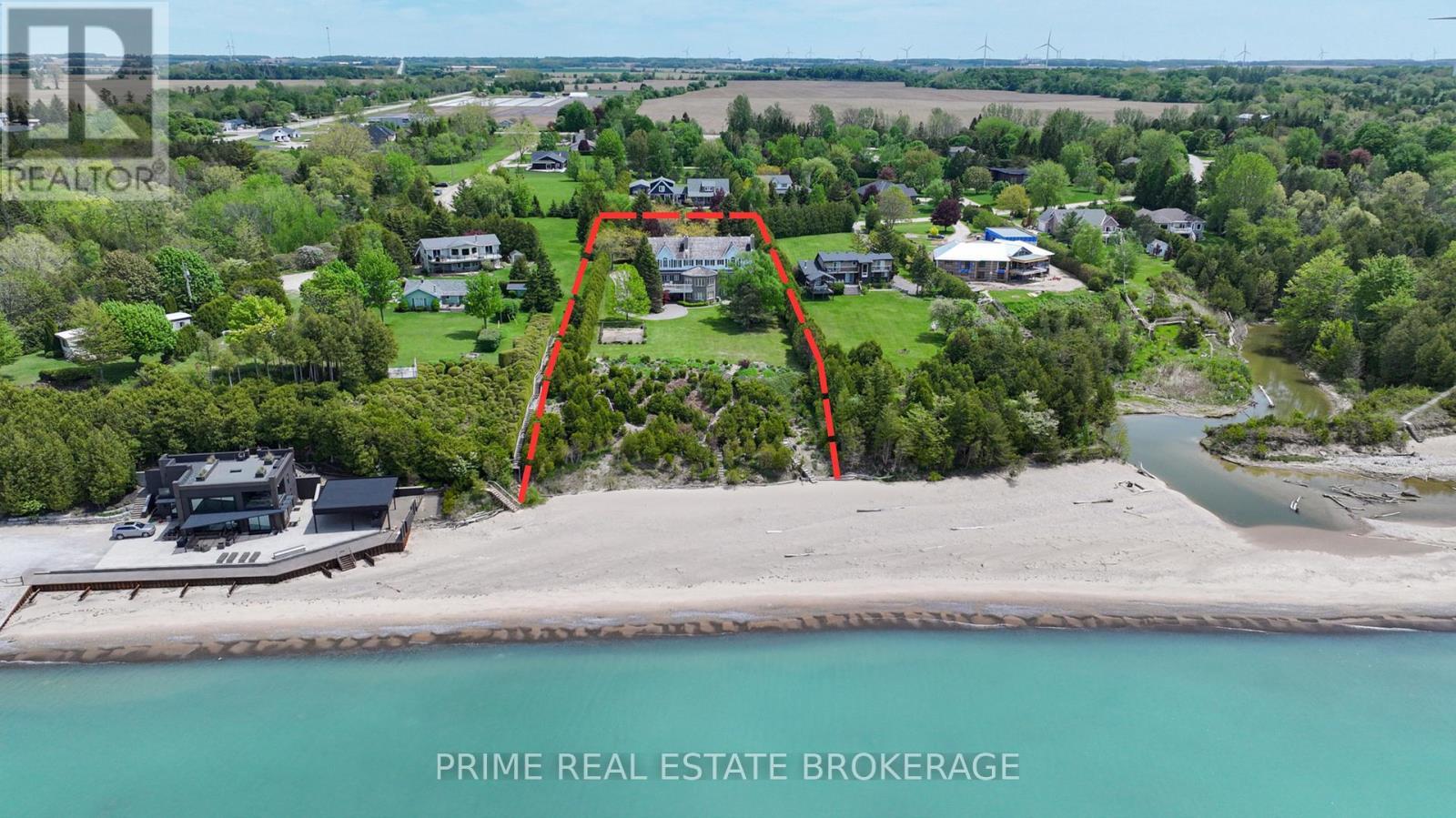 72797 Ravine Drive, Bluewater (Zurich), ON - Outdoor With Body Of Water With View