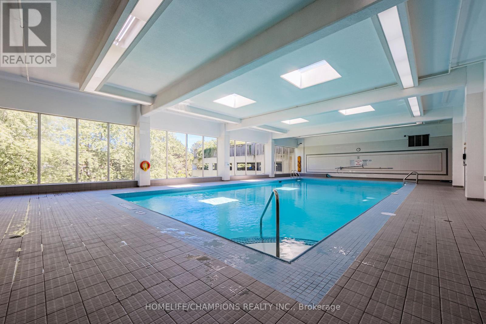 610 - 5 Greystone Walk Drive, Toronto, ON - Indoor Photo Showing Other Room With In Ground Pool