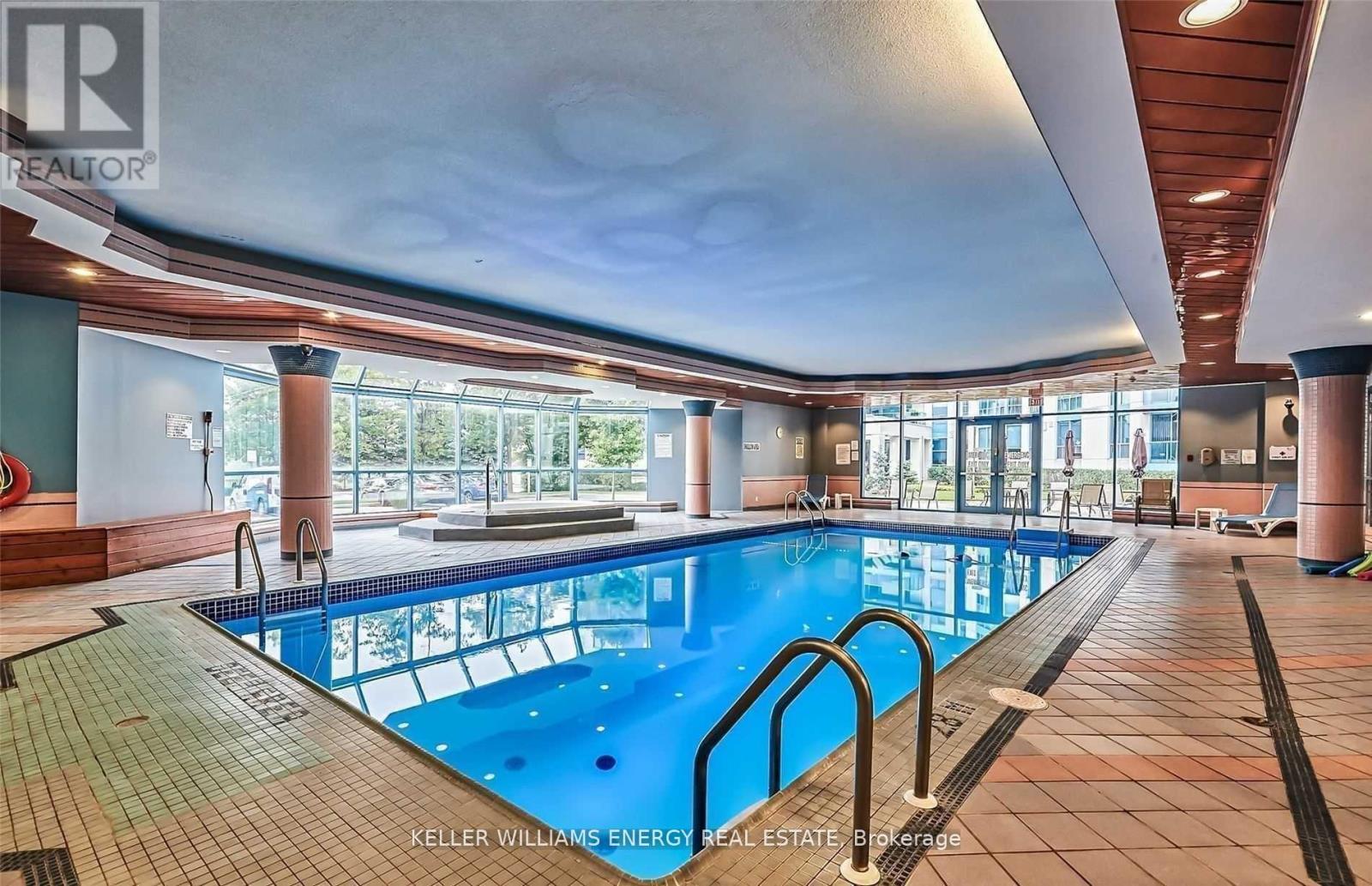 508 - 360 Watson Street W, Whitby (Port Whitby), ON - Indoor Photo Showing Other Room With In Ground Pool