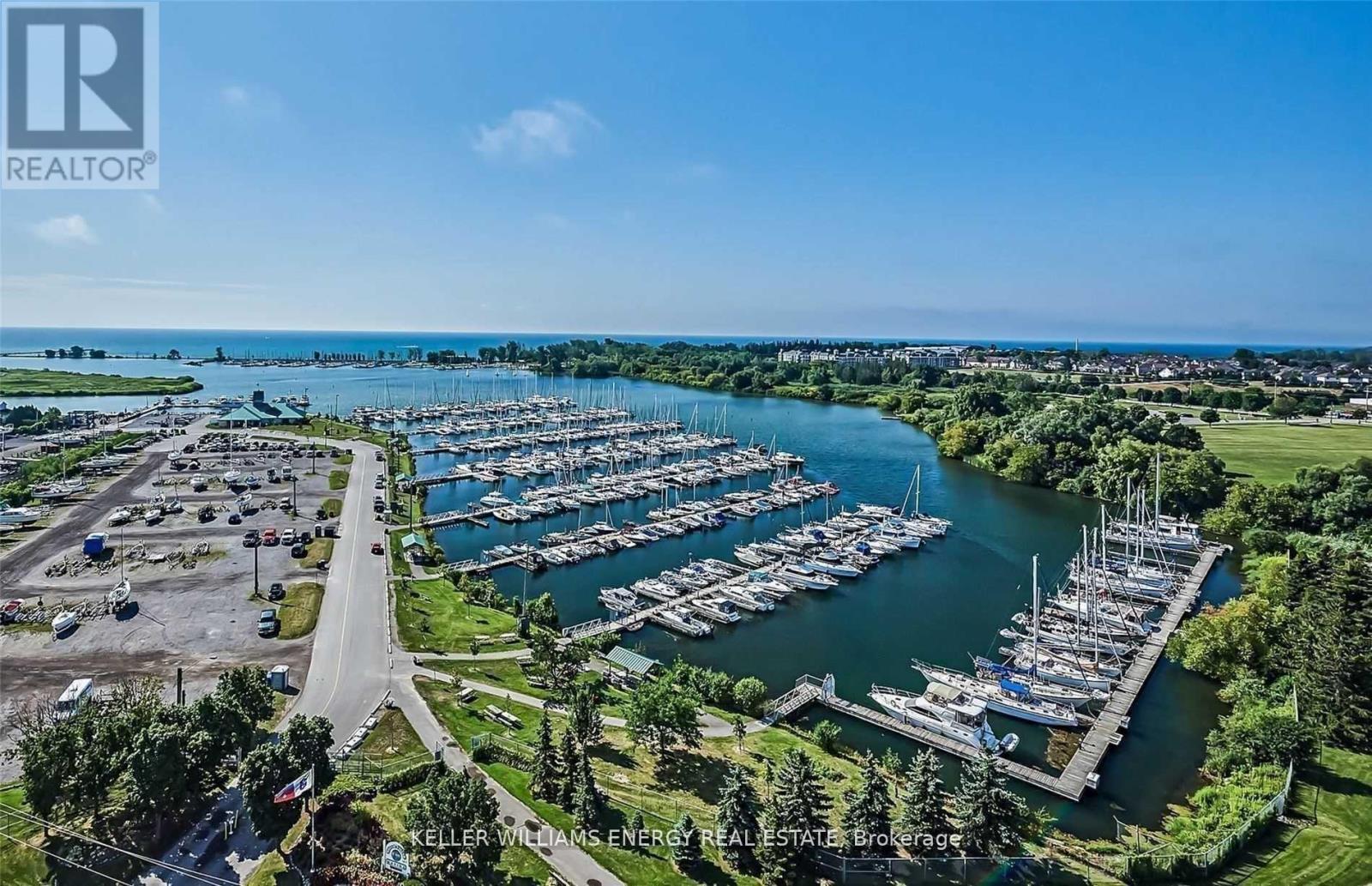 508 - 360 Watson Street W, Whitby (Port Whitby), ON - Outdoor With Body Of Water With View