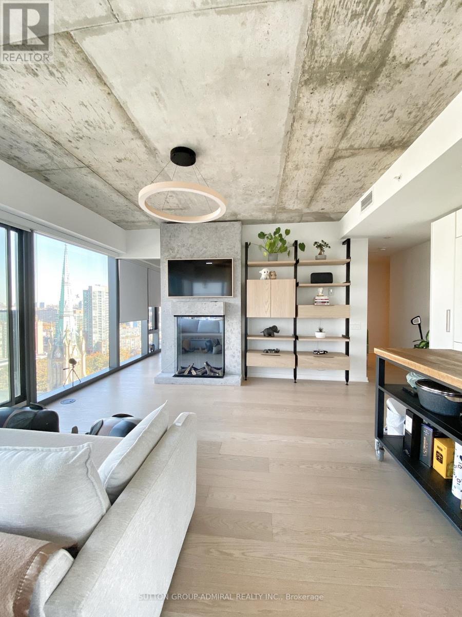 2106 - 60 Colborne Street, Toronto, ON - Indoor With Fireplace