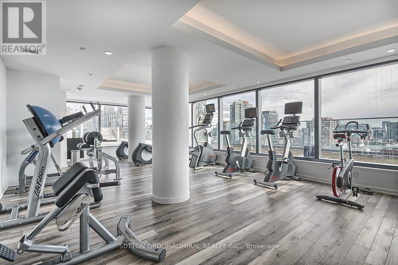 2106 - 60 Colborne Street, Toronto, ON - Indoor Photo Showing Gym Room