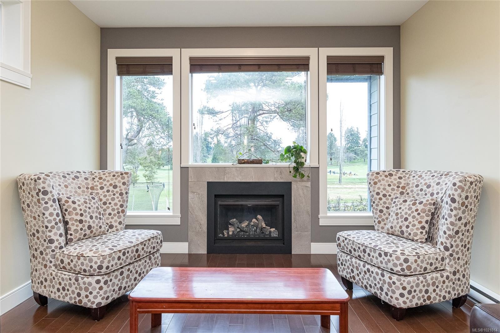 1054 Colville Rd, Esquimalt, BC - Indoor Photo Showing Living Room With Fireplace