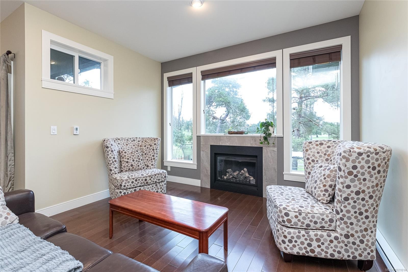 1054 Colville Rd, Esquimalt, BC - Indoor Photo Showing Living Room With Fireplace