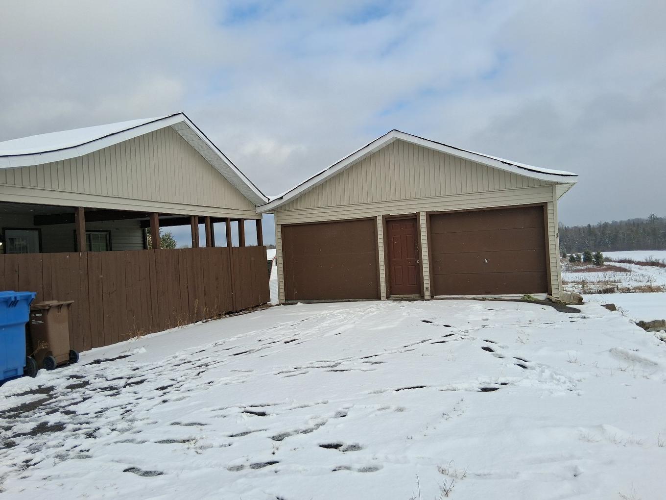 Garage - 258 Route 105, Messines, QC - Outdoor With Exterior