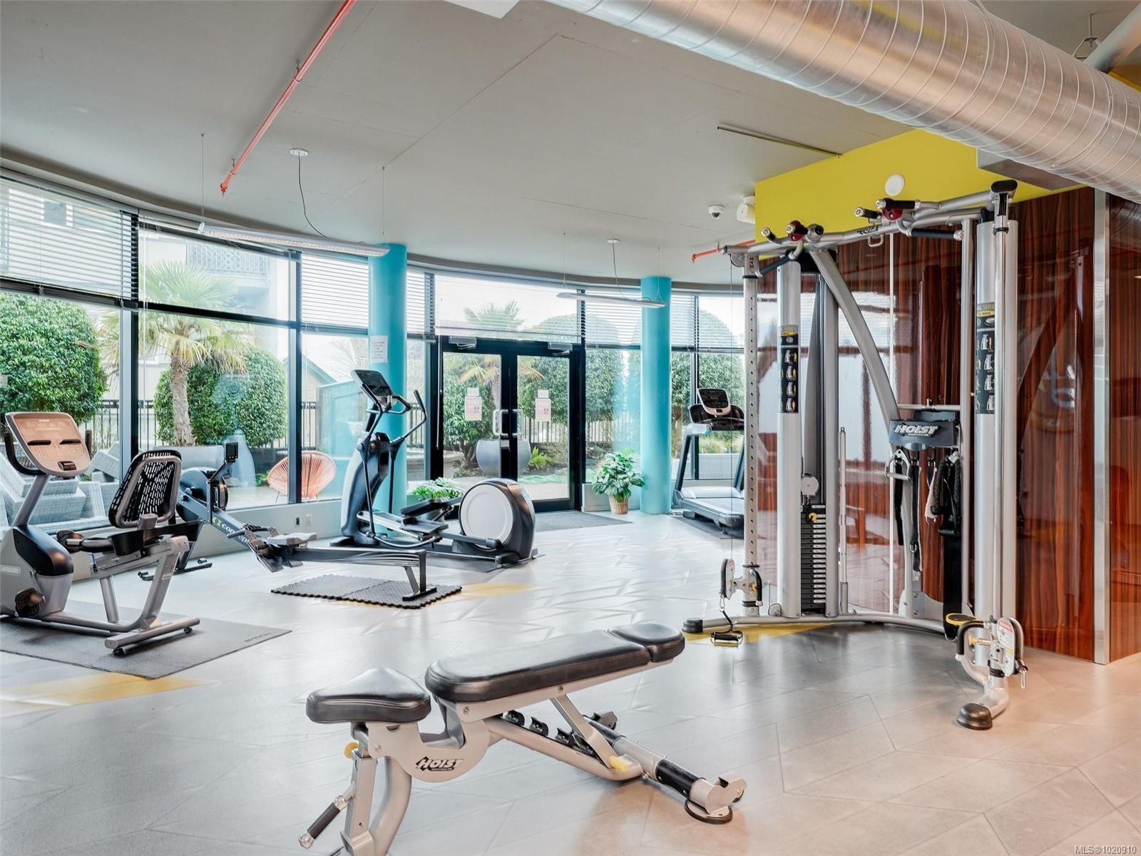 501-1029 View St, Victoria, BC - Indoor Photo Showing Gym Room