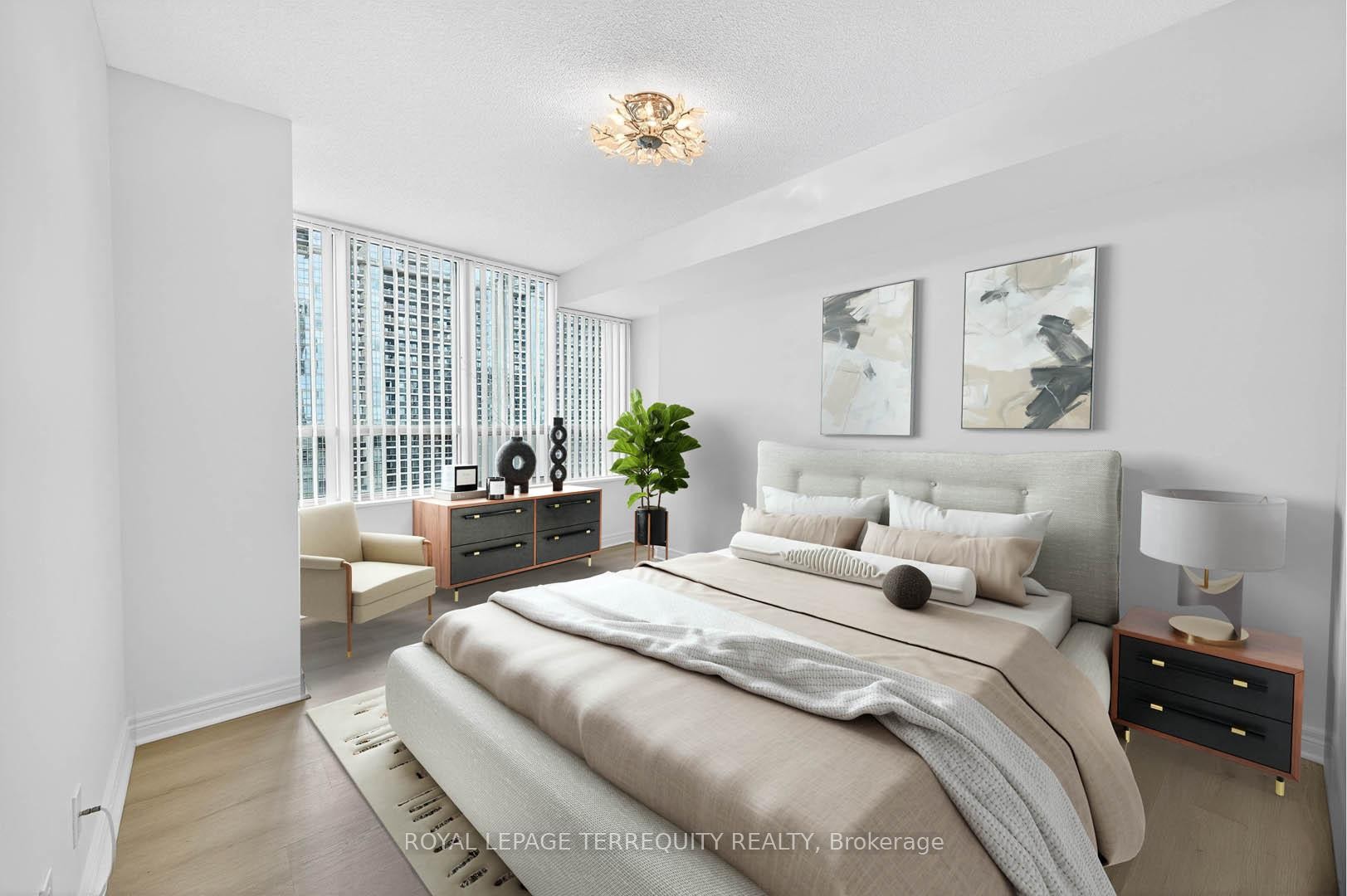 2610-23 Hollywood Avenue, Toronto, ON - Indoor Photo Showing Bedroom